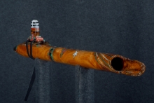 Western Red Cedar Burl Native American Flute, Minor, Mid G-4, #S18K (6)